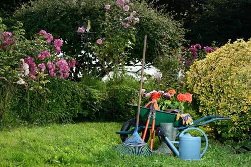 Responsible garden waste disposal after clearance in Hernehill