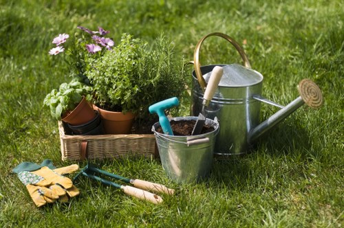 Expert planting services in Hernehill improving a landscaped outdoor space