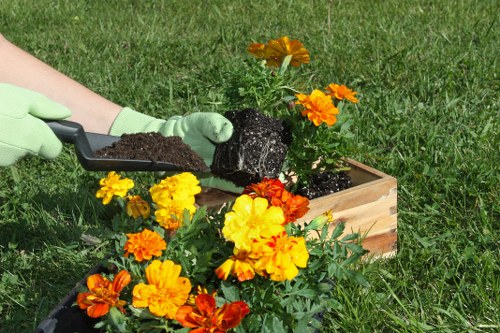 Reusable landscaping items prepared for charity partnership donation